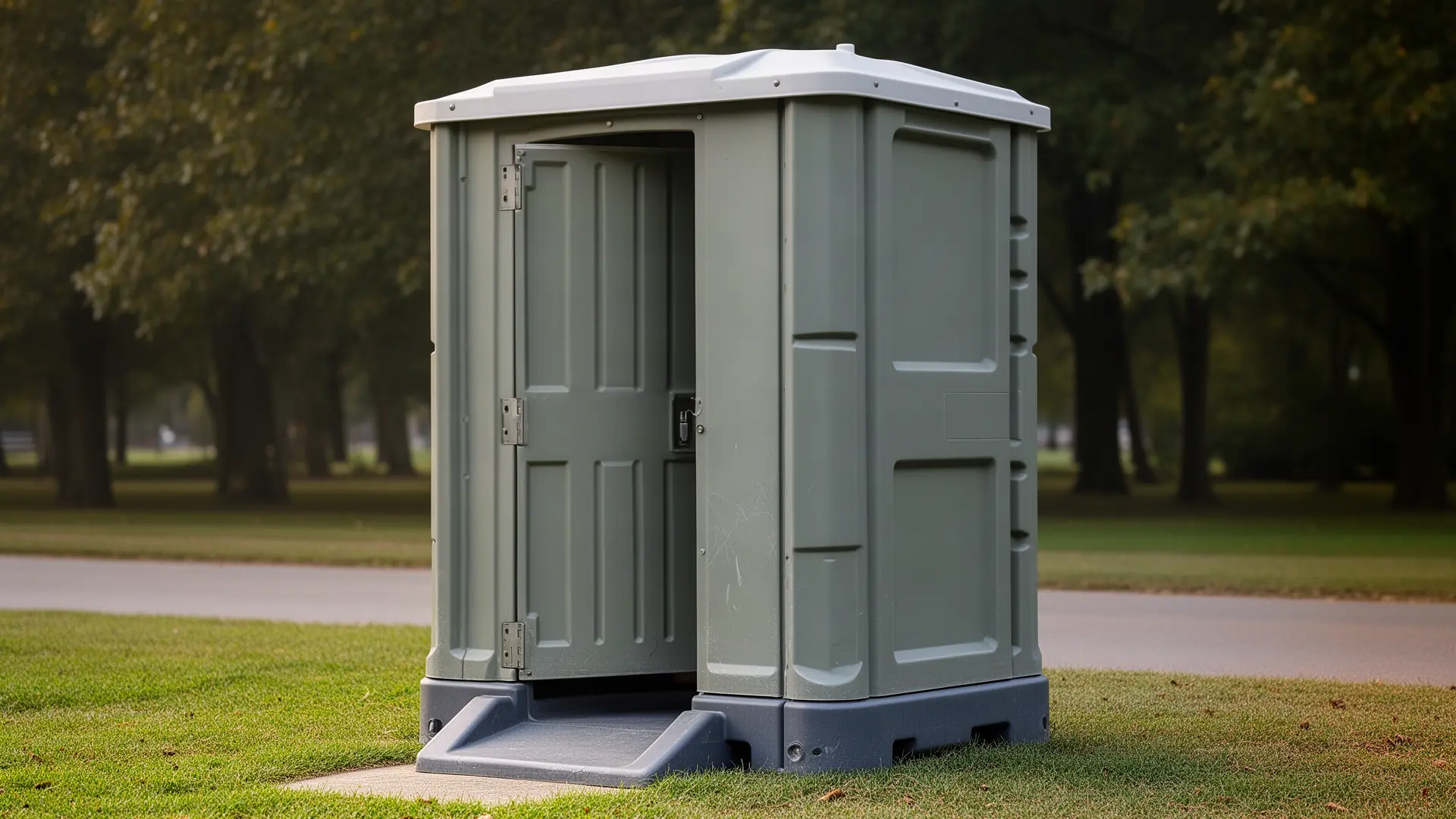 Clean porta potty unit from Plum Hollow Porta Potty Rental in McLean, VA